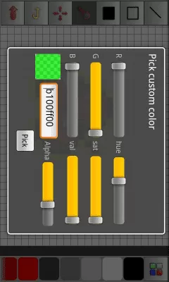 Скриншот приложения Pixel Art редактор - №4