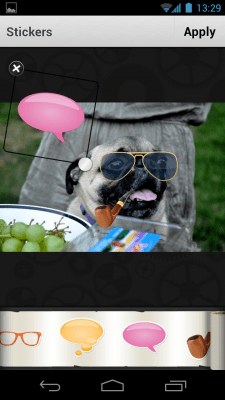 Скриншот приложения Бесплатные стикеры Aviary - №4