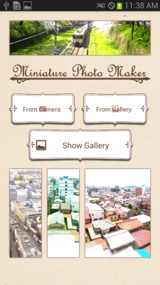 Скриншот приложения Miniature Photo Maker - №1