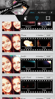 Скриншот приложения Pixlr-o-matic - №4