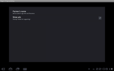 Скриншот приложения Hagar's Fingerpainting - №5