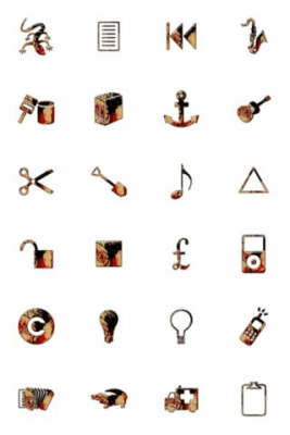 Скриншот приложения Ipack / Red Gold Paint HD - №3