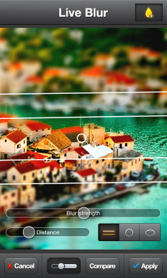 Скриншот приложения Awesome Miniature - Tilt Shift - №3