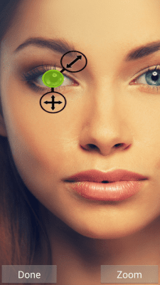 Скриншот приложения Eye Color Changer - №6
