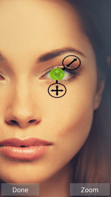 Скриншот приложения Eye Color Changer - №7