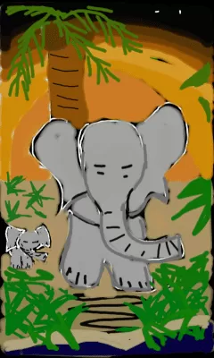 Скриншот приложения Рисовалка! - №3