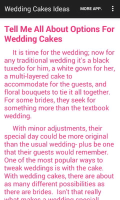 Скриншот приложения Wedding Cakes Ideas - №7