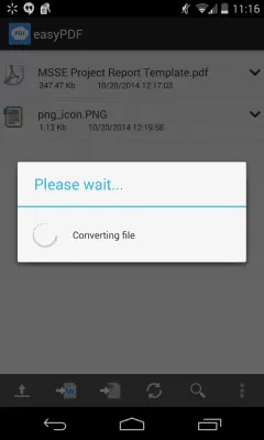 Скриншот приложения easyPDF - Best PDF Converter - №3