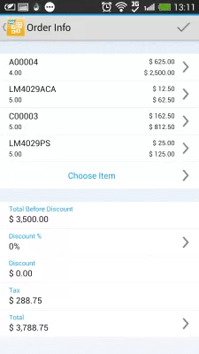 Скриншот приложения SAP Business One - №8