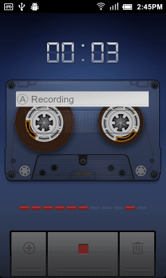 Скриншот приложения Voice & Sound Recorder - №2