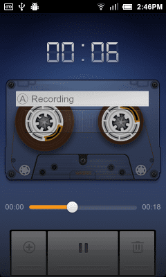 Скриншот приложения Voice & Sound Recorder - №4