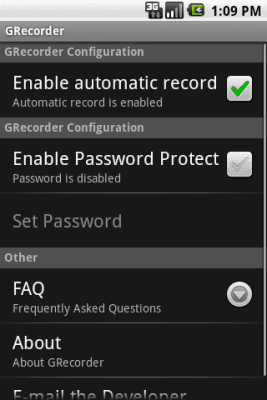 Скриншот приложения GRecorder - №4