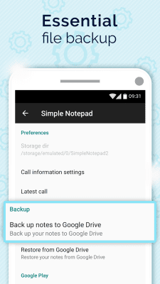 Скриншот приложения Простой блокнот - №6