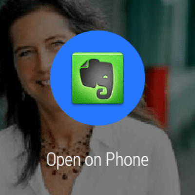 Скриншот приложения Evernote for Android Wear - №5