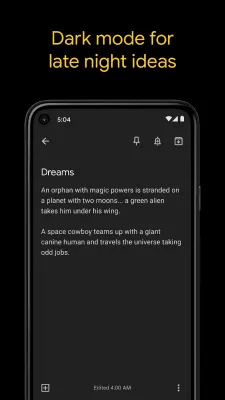 Скриншот приложения Google Keep - №7