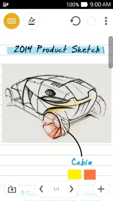 Скриншот приложения ASUS SuperNote - №4