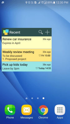 Скриншот приложения Notezilla - Notes & Reminders - №7