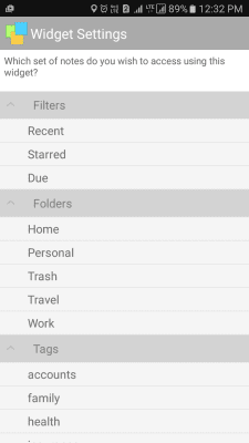 Скриншот приложения Notezilla - Notes & Reminders - №8