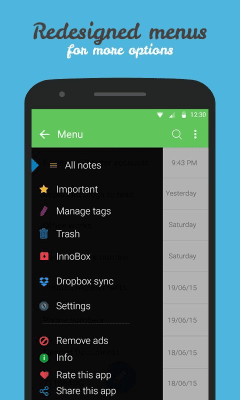 Скриншот приложения Secure Notes - №4