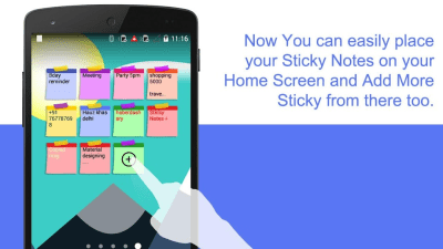 Скриншот приложения Sticky Note + - №6