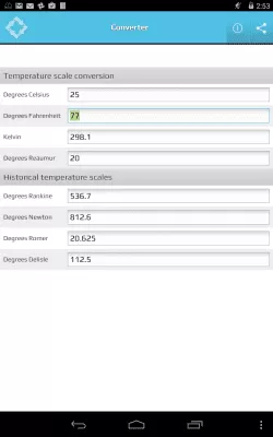 Скриншот приложения Конвертер величин от imdev - №6