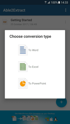 Скриншот приложения Able2Extract PDF Converter - №3