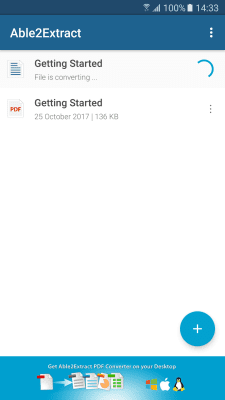 Скриншот приложения Able2Extract PDF Converter - №4