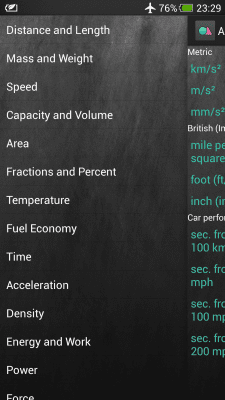 Скриншот приложения Конвертер Величин от xDevx - №7