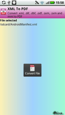 Скриншот приложения XML to PDF - №2