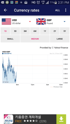 Скриншот приложения SmartWho Курсы валют - №4