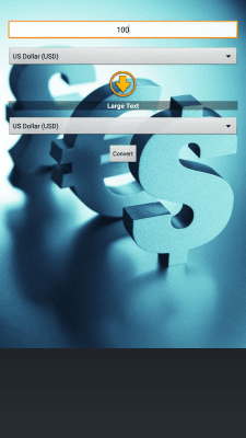 Скриншот приложения Конвертер валют от Anetcom - №1