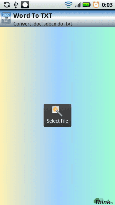 Скриншот приложения Word To TXT - №1