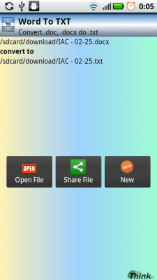 Скриншот приложения Word To TXT - №4