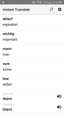 Скриншот приложения Instant Translate - переводчик - №5