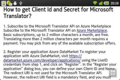 Скриншот приложения Camera Dictionary - №4