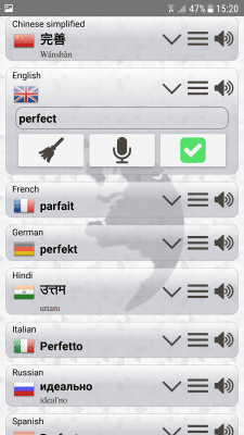 Скриншот приложения Q Multi Language Translator - №2