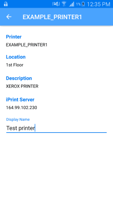 Скриншот приложения Micro Focus iPrint - №4