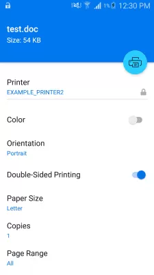 Скриншот приложения Micro Focus iPrint - №5