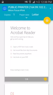 Скриншот приложения Micro Focus iPrint - №6