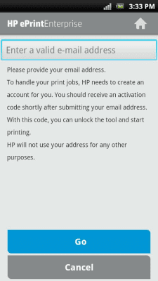 Скриншот приложения HP ePrint Enterprise (service) - №3