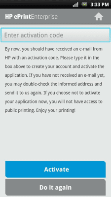 Скриншот приложения HP ePrint Enterprise (service) - №4