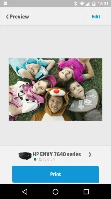 Скриншот приложения HP ePrint - №3