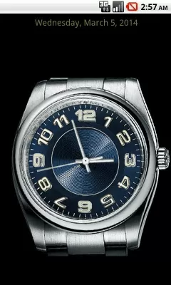 Скриншот приложения Аналоговые часы - №3