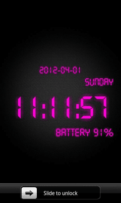 Скриншот приложения Ночные часы - №3