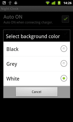 Скриншот приложения Ночные часы - №6