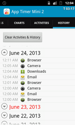 Скриншот приложения App Таймер Mini 2 - №6