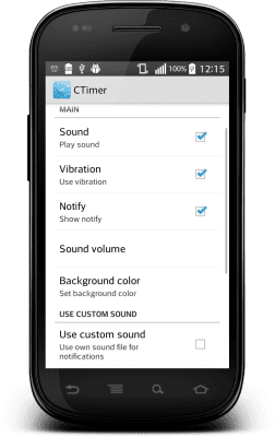 Скриншот приложения Таймер и Секундомер - №6