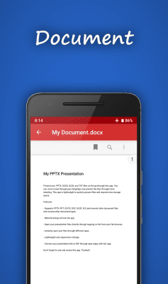 Скриншот приложения Моя презентация PPTX - №3