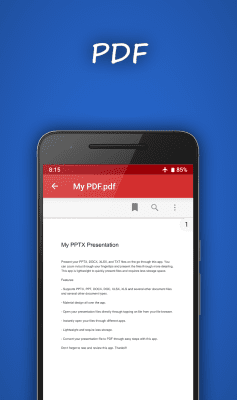 Скриншот приложения Моя презентация PPTX - №4