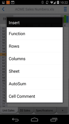 Скриншот приложения Docs To Go - Free Office Suite - №6